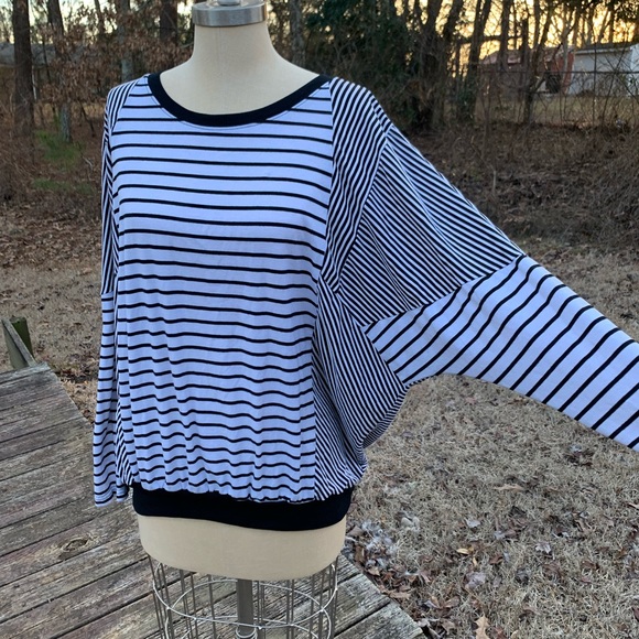 Vintage Panel Stripe Dolman Top - Picture 10 of 16